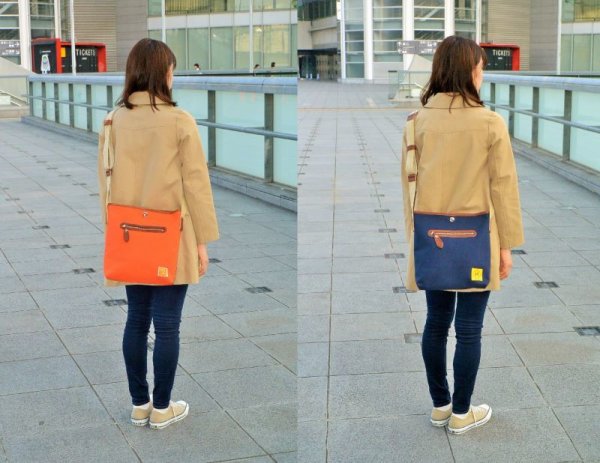 画像12: 4号帆布クロスバッグ (12)