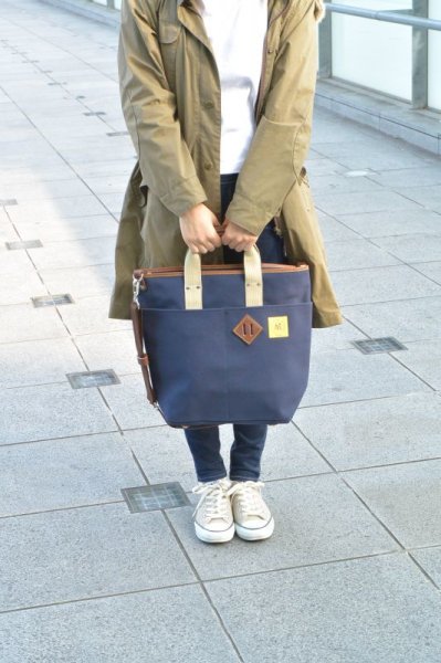 画像17: 2wayジップトートバッグ 20%OFF (17)