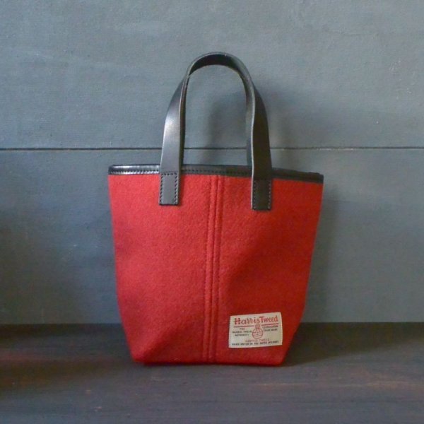 画像2: ハリスツイードミニトートバッグ (2)